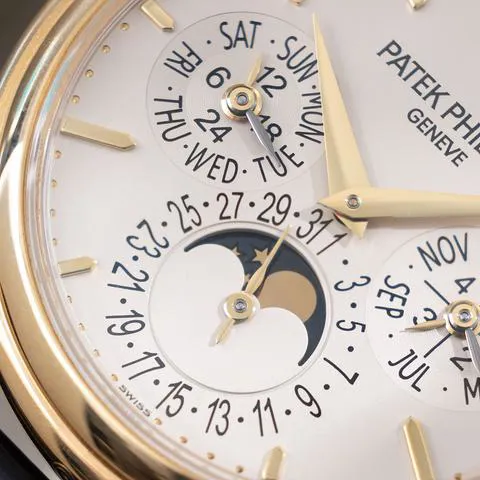 Patek Philippe Perpetual Calendar 5140J 37mm Yellow gold Silver 7