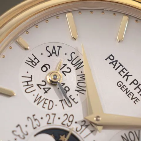 Patek Philippe Perpetual Calendar 5140J 37mm Yellow gold Silver 8