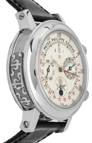 Patek Philippe Sky Moon Tourbillon 5002P-001 42mm Platinum Silver 2