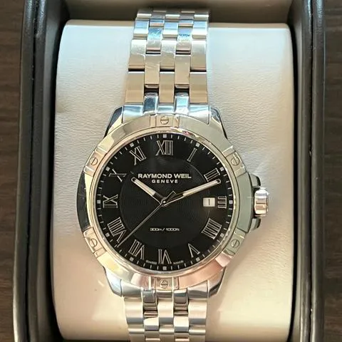 Raymond Weil Tango 8160-ST-00208 41mm Stainless steel Black