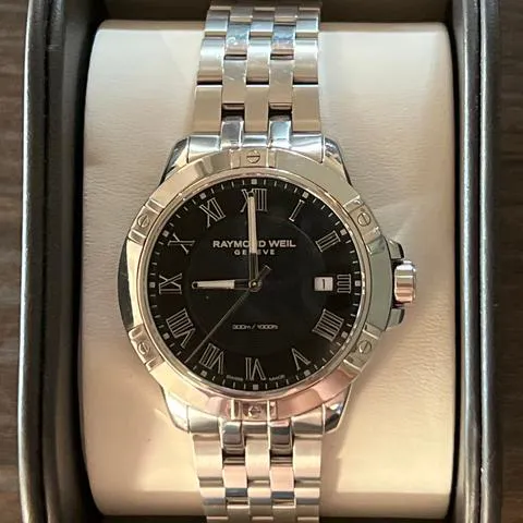 Raymond Weil Tango 8160-ST-00208 41mm Stainless steel Black 8