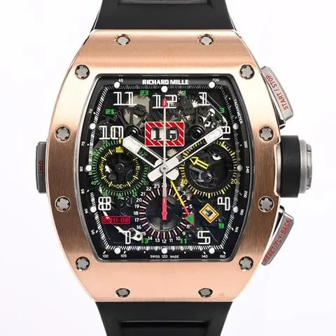 Richard Mille RM 011 RM 11-02 42mm Rose gold Skeletonized