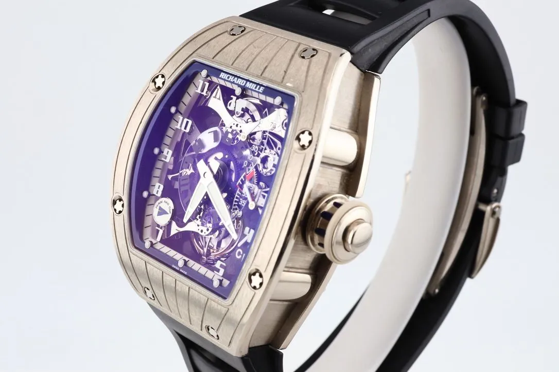 Richard Mille RM 015 40mm White gold Transparent 2