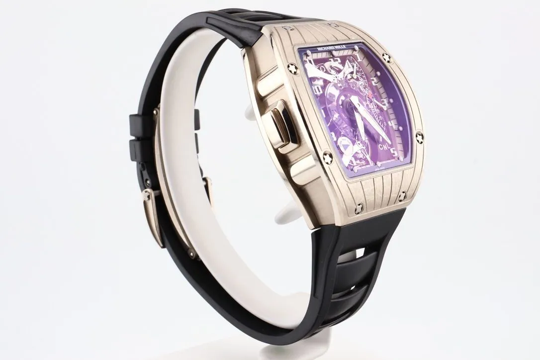 Richard Mille RM 015 40mm White gold Transparent 8