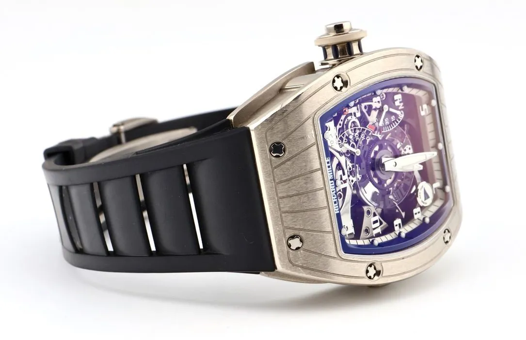 Richard Mille RM 015 40mm White gold Transparent 11