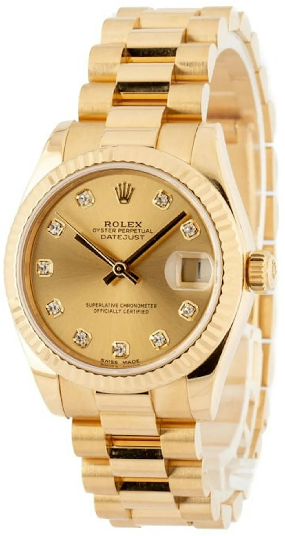 Rolex Datejust 31 178278 31mm Yellow gold Champagne 2