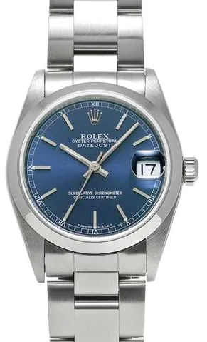 Rolex Datejust 31 68240 31mm Stainless steel Blue