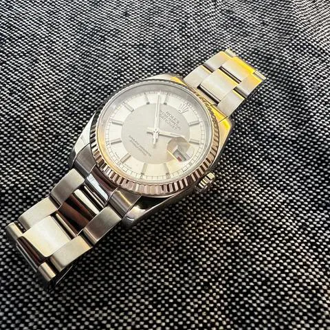 Rolex Datejust 36 116234 36mm Yellow gold and Stainless steel Silver 10