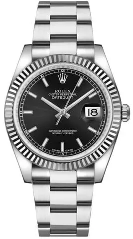 Rolex Datejust 36 116234 36mm Stainless steel Black