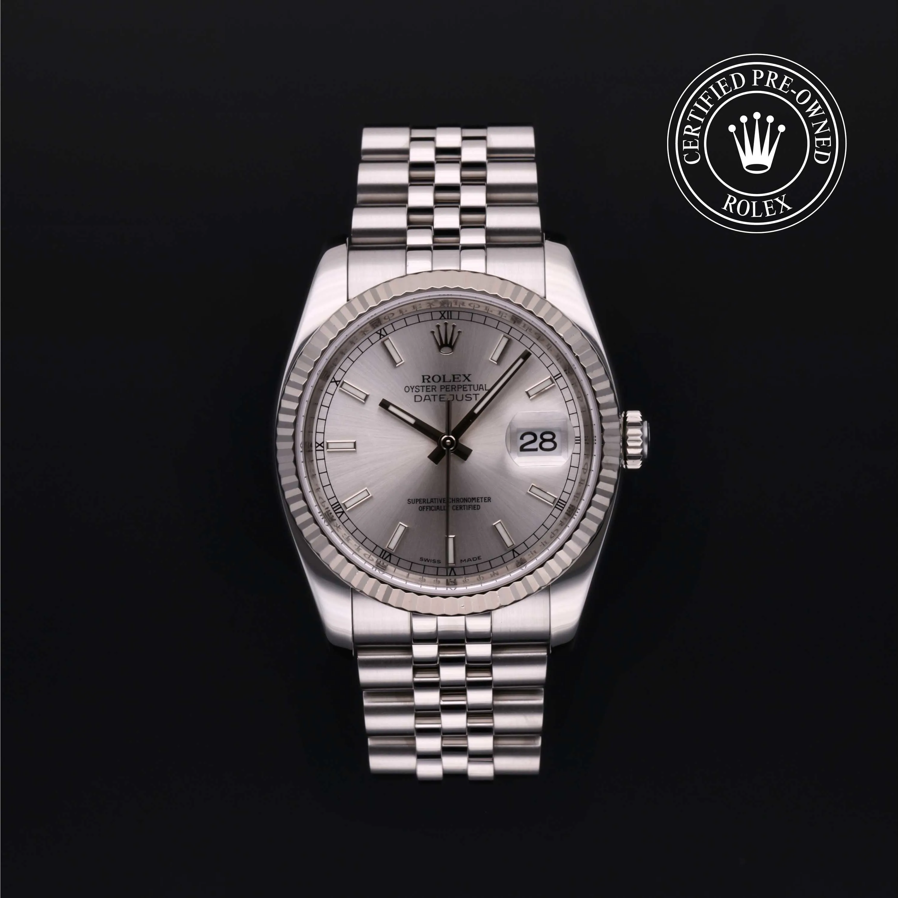 Rolex Datejust 36 116234 36mm Stainless steel Silver