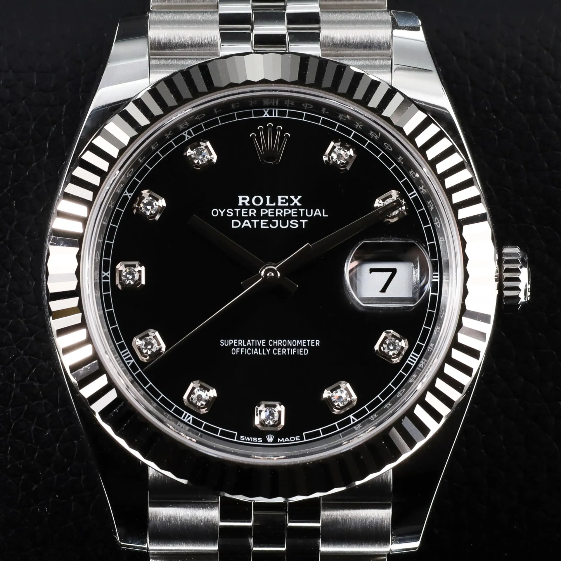 Rolex Datejust 41 126334-0012 41mm White gold and Oystersteel Black