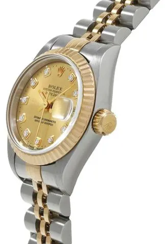 Rolex Datejust 69173G 26mm Stainless steel Champagne 1