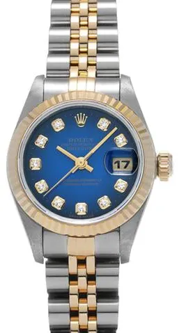 Rolex Datejust 69173G 26mm Stainless steel Blue