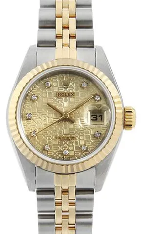 Rolex Datejust 69173G 26mm Yellow gold and Stainless steel Champagne