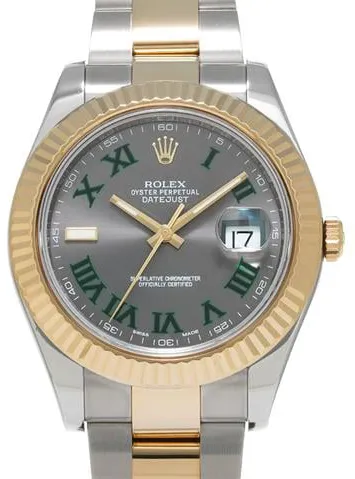 Rolex Datejust II 116333 41mm Stainless steel Gray