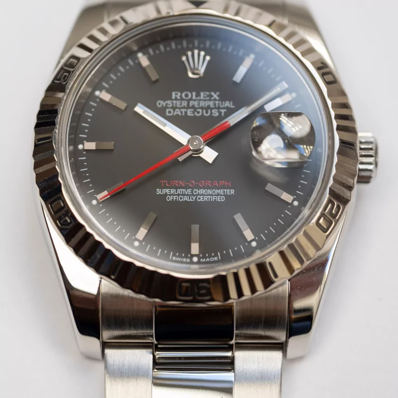 Rolex Datejust Turn-O-Graph 116264 36mm Stainless steel Black 3