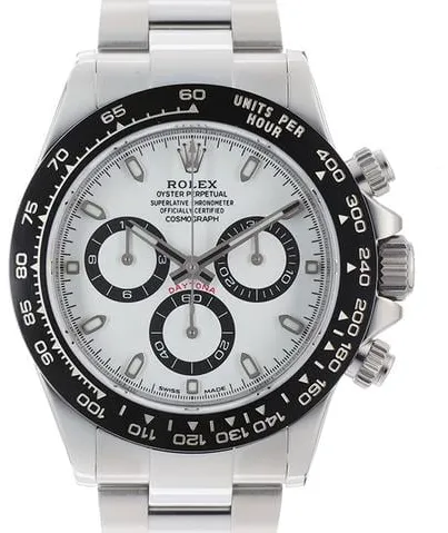 Rolex Daytona 116500LN 40mm Stainless steel White