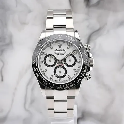 Rolex Daytona 116500LN 40mm Stainless steel White 2