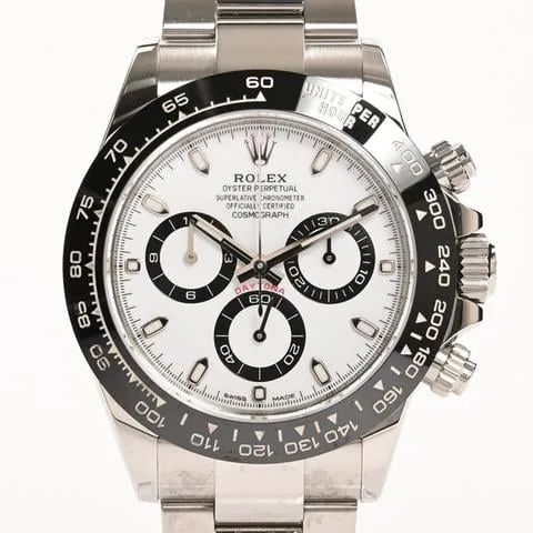 Rolex Daytona 116500LN 40mm Stainless steel White