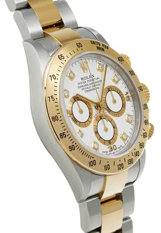 Rolex Daytona 16523G 40mm Stainless steel White 2