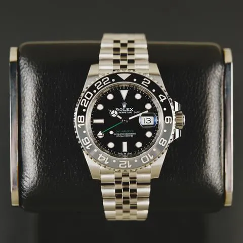 Rolex GMT-Master II 126710GRNR 40mm Stainless steel Black