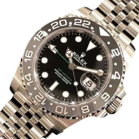 Rolex GMT-Master II 126710GRNR 42mm Stainless steel Black