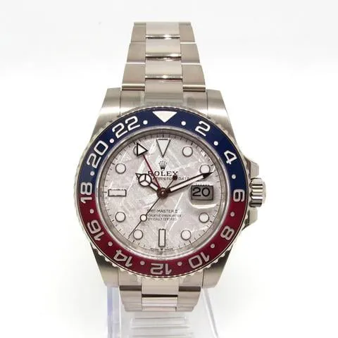 Rolex GMT-Master II 126719BLRO 40mm White gold Gray 4