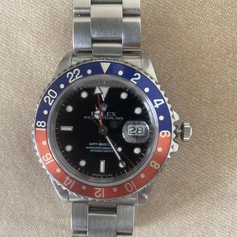 Rolex GMT-Master II 16710 40mm Stainless steel Black 17