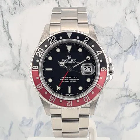 Rolex GMT-Master II 16710 40mm Stainless steel Black