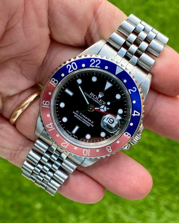 Rolex GMT-Master II 16710 40mm Stainless steel Black