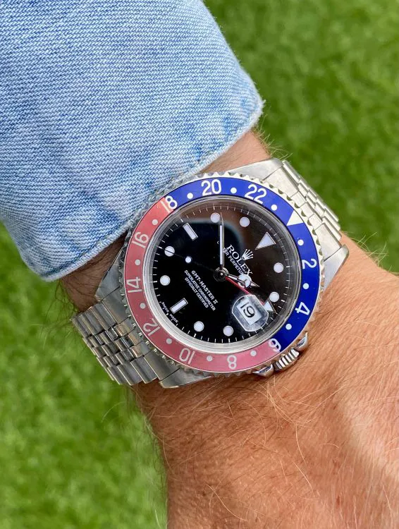 Rolex GMT-Master II 16710 40mm Stainless steel Black 3