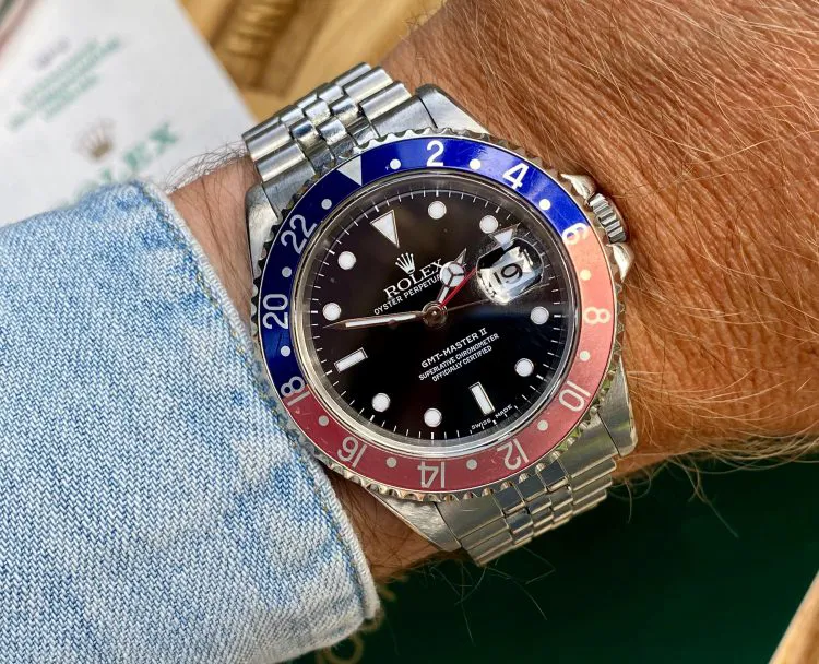 Rolex GMT-Master II 16710 40mm Stainless steel Black 6