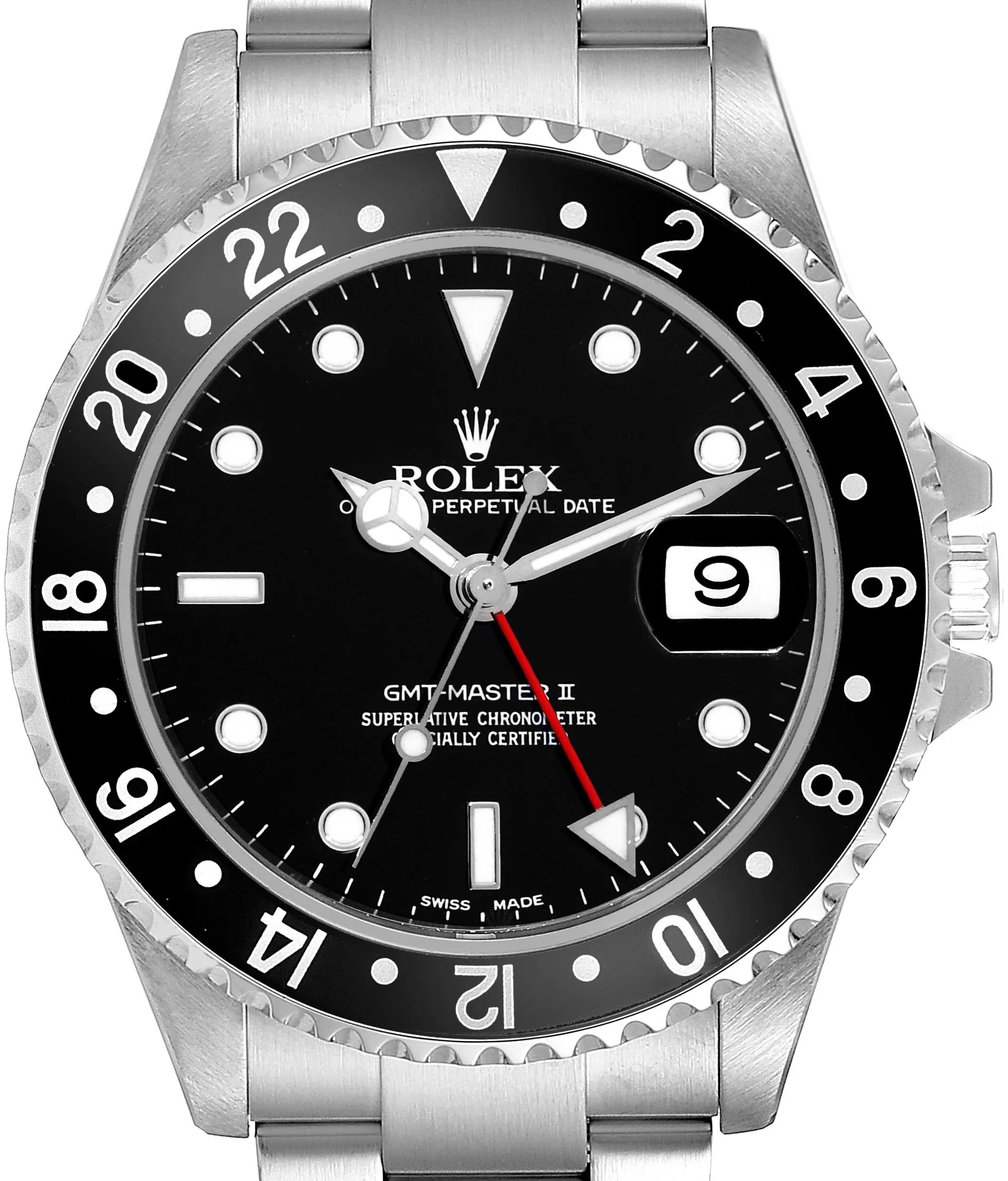 Rolex GMT-Master II 16710 40mm Stainless steel Black