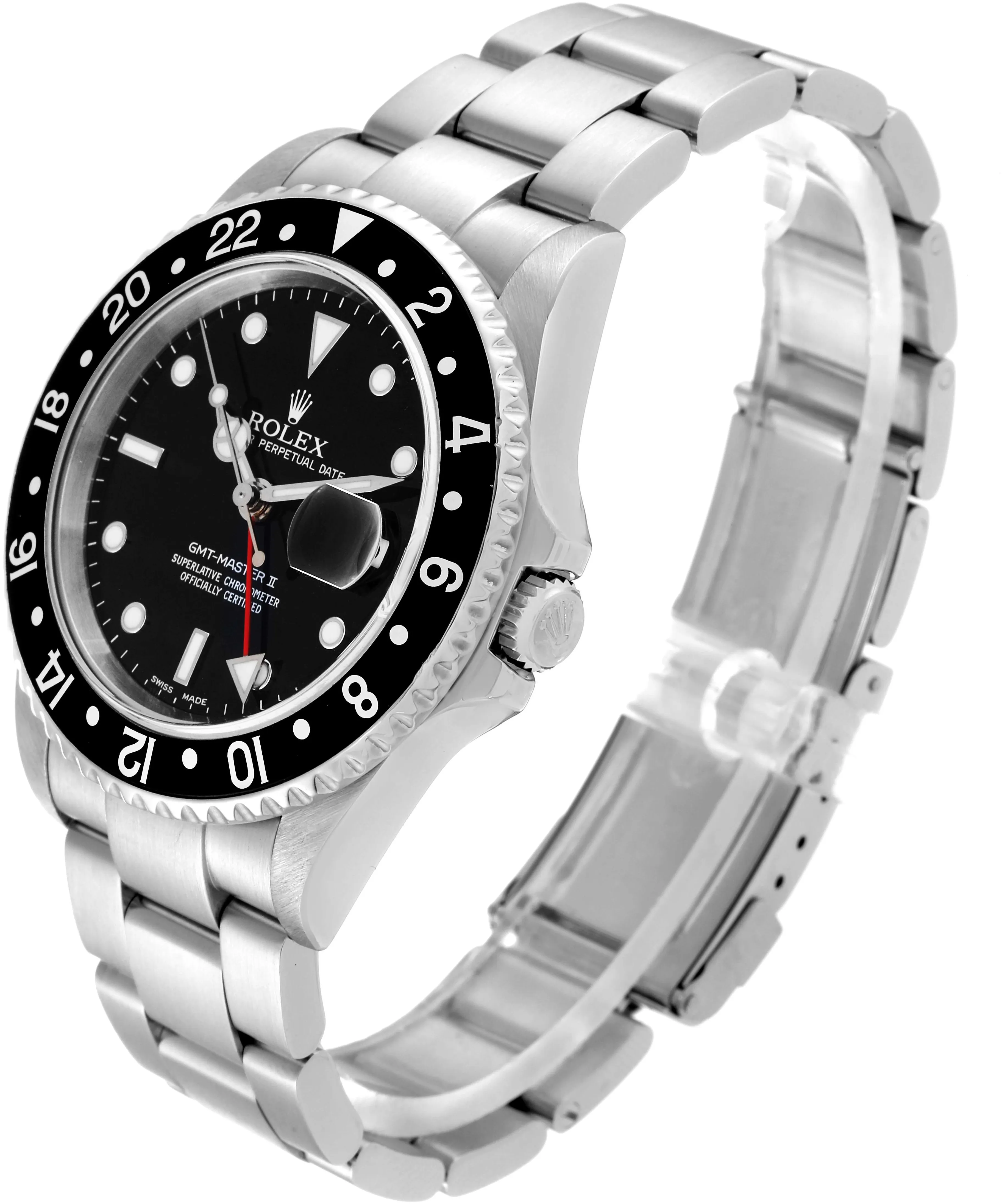 Rolex GMT-Master II 16710 40mm Stainless steel Black 3