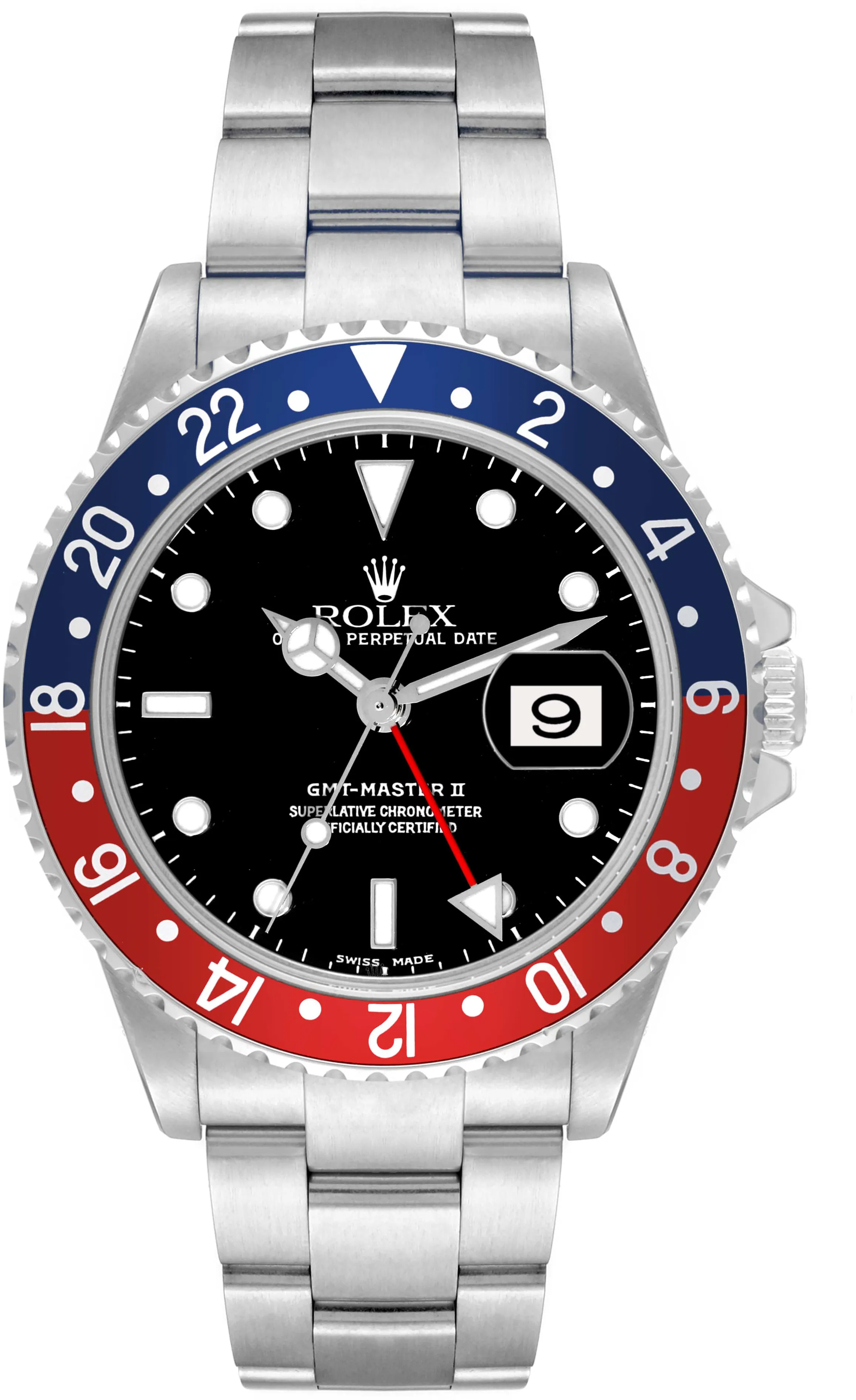 Rolex GMT-Master II 16710 40mm Stainless steel Black 1