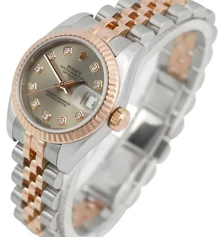 Rolex Lady-Datejust 179171 26mm Yellow gold and Stainless steel Gray 1