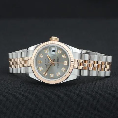 Rolex Lady-Datejust 179171 26mm Yellow gold and Stainless steel Gray 5