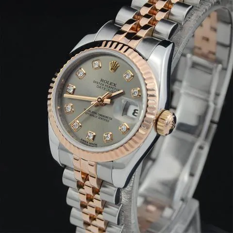 Rolex Lady-Datejust 179171 26mm Yellow gold and Stainless steel Gray 11