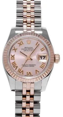 Rolex Lady-Datejust 179171 26mm Stainless steel Rose