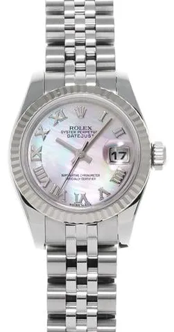 Rolex Lady-Datejust 179174NR 26mm Stainless steel Mother-of-pearl