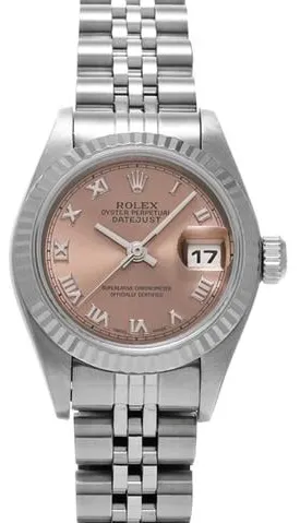 Rolex Lady-Datejust 79174 26mm Stainless steel Rose