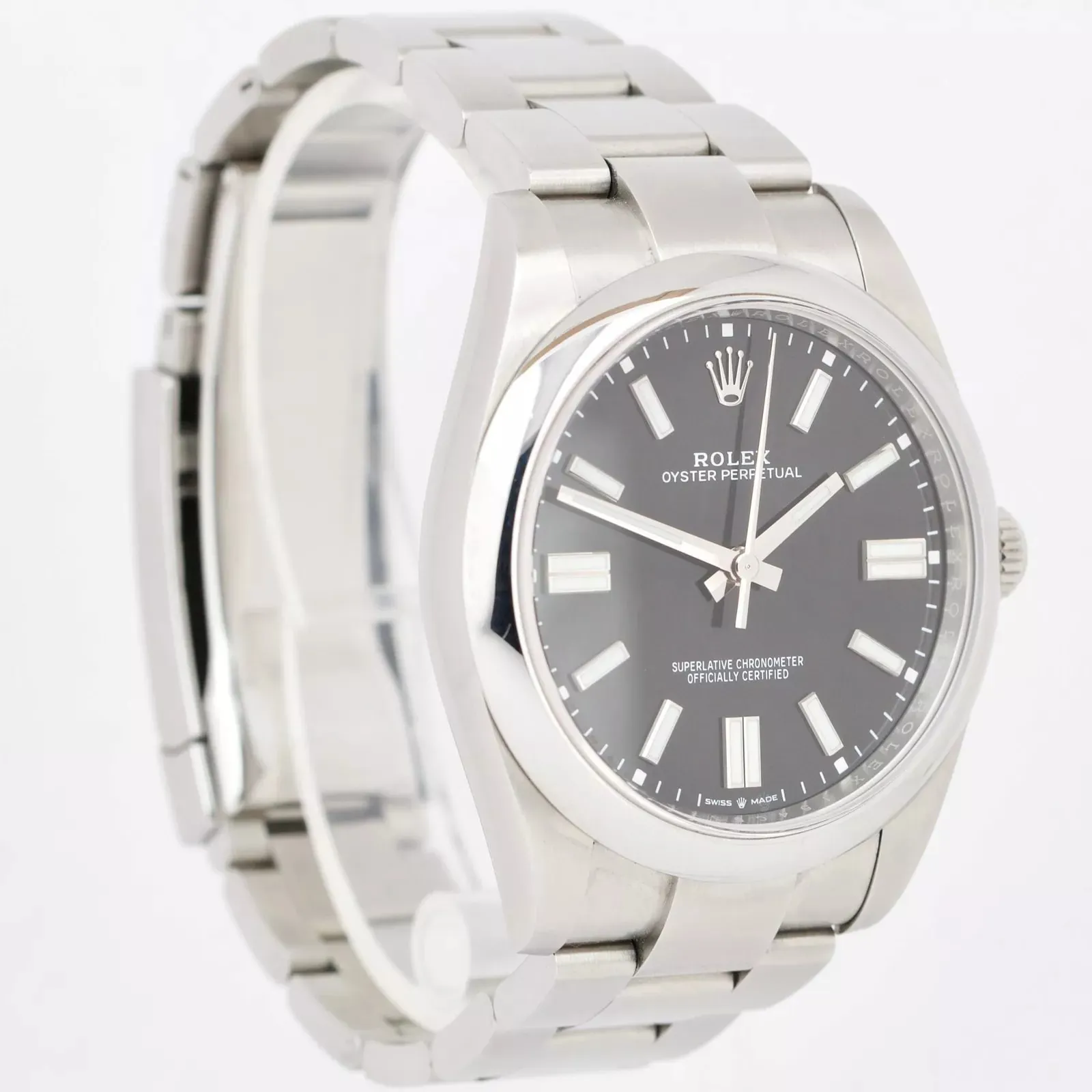 Rolex Oyster Perpetual 124300-0002 41mm Oystersteel Black 2