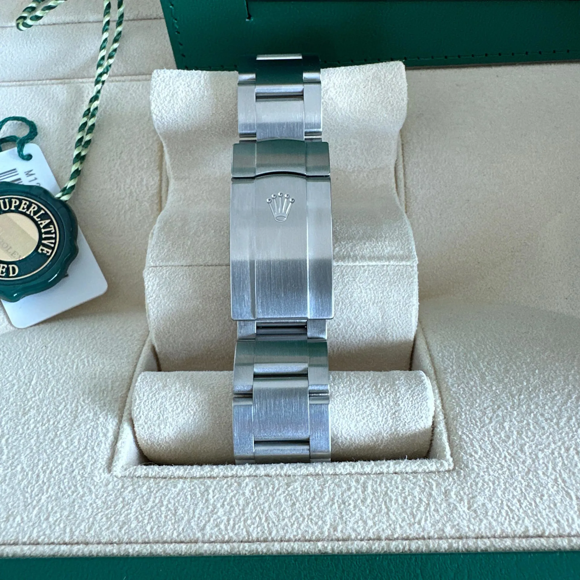 Rolex Oyster Perpetual 124300-0005 41mm Oystersteel Green 6