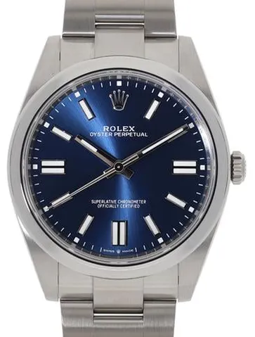 Rolex Oyster Perpetual 41 124300 41mm Blue