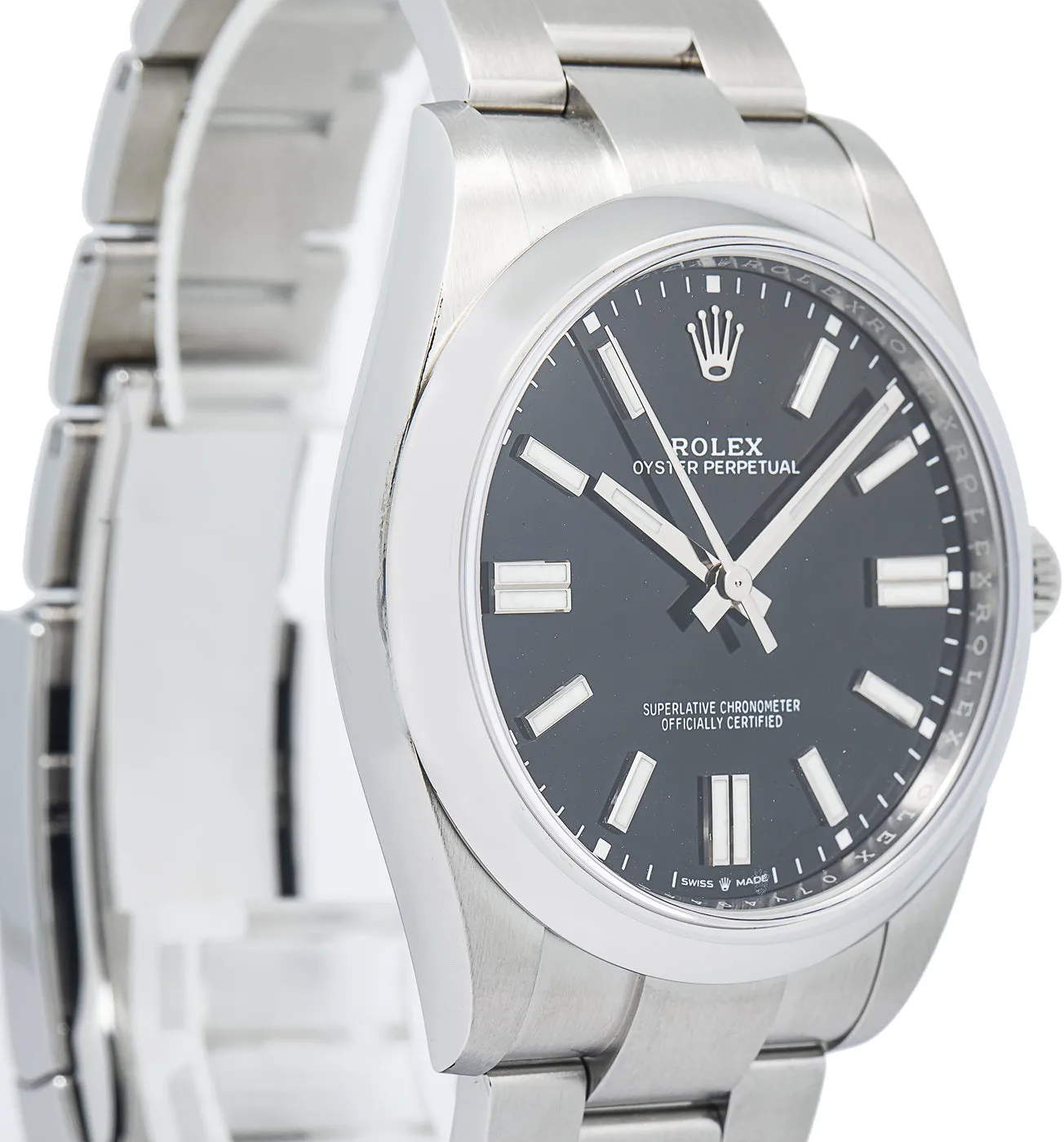 Rolex Oyster Perpetual 41 124300 41mm Stainless steel Black 3