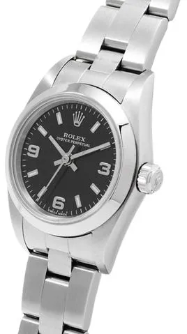 Rolex Oyster Perpetual 76080 24mm Stainless steel Black 1