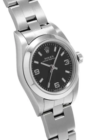 Rolex Oyster Perpetual 76080 24mm Stainless steel Black 2