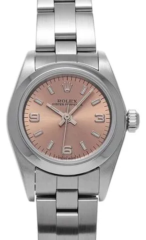 Rolex Oyster Perpetual 76080 24mm Stainless steel Rose