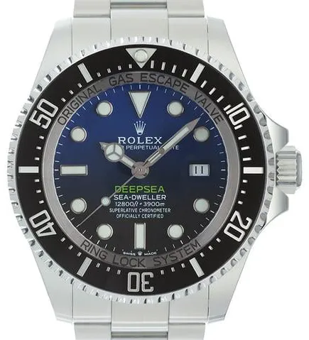 Rolex Sea-Dweller Deepsea 126660 44mm Stainless steel Blue