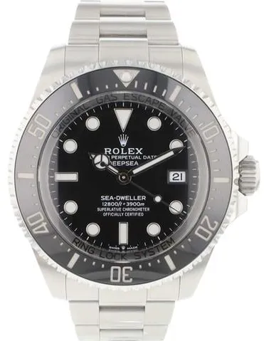 Rolex Sea-Dweller Deepsea 136660 44mm Stainless steel Black